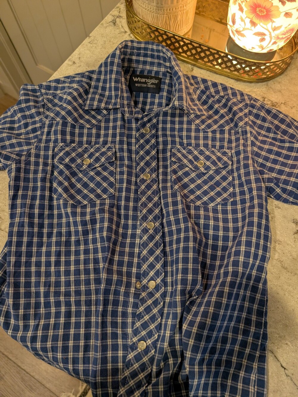 Boys Wrangler Pearl Snap